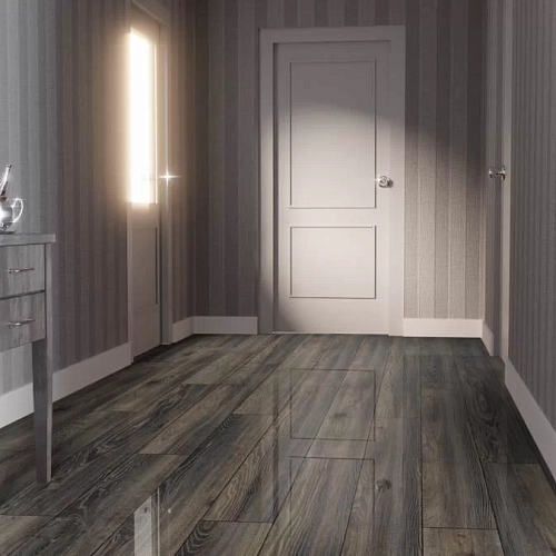 КАНЬОН ЧЁРНЫЙ ДУБ ЛАМИНАТ  FALQUON  BLUE LINE WOOD 8 ламинат для пола